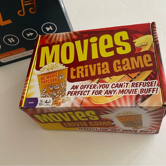 Movies Trivia Game! Adult 12 and up! An offer you can’t refuse! & music trivia - Picture 2 of 9